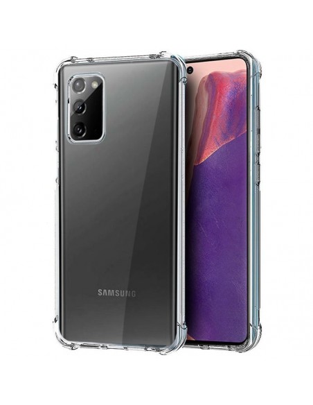Carcasa reforzada TPU Samsung N980 Galaxy Note 20 antigolpes transparente