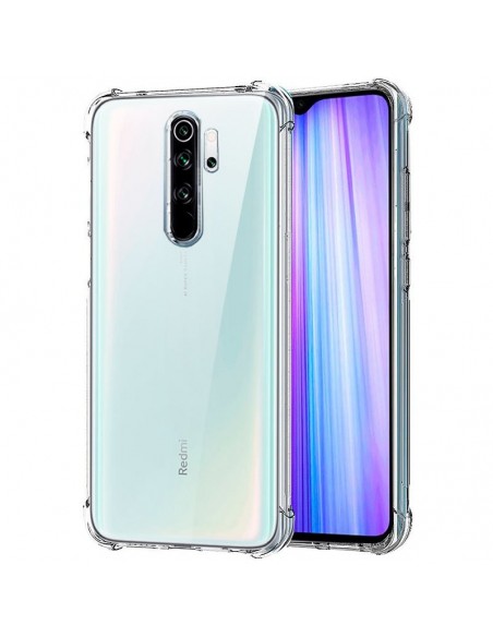 Carcasa reforzada TPU Xiaomi Redmi Note 8 Pro antigolpes transparente