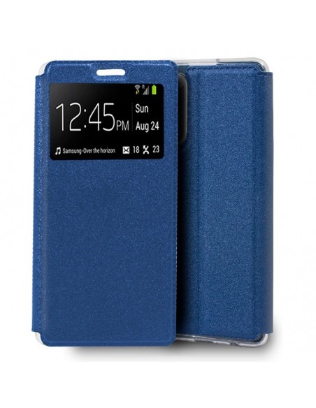 Funda libro soporte TPU Samsung N985 Galaxy Note 20 Ultra azul
