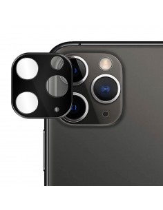 Protector aluminio cámara trasera iPhone 11 Pro negro