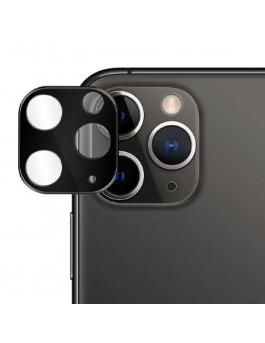 Protector aluminio cámara trasera iPhone 11 Pro negro