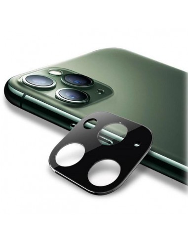 Protector aluminio cámara trasera iPhone 11 Pro negro