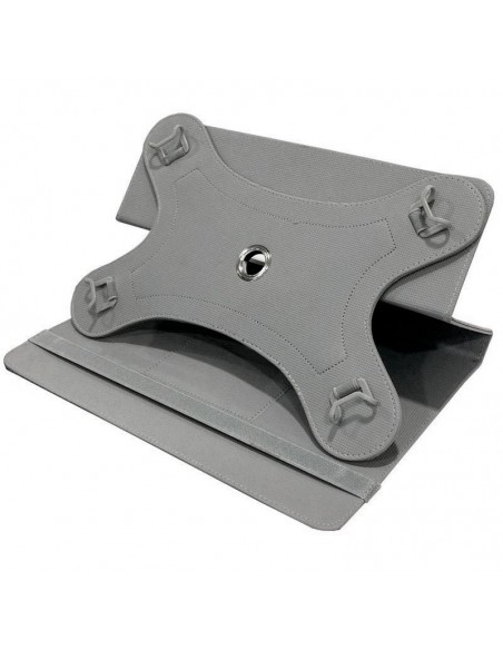 Funda polipiel soporte giratorio universal tablets 9,7 - 10 pulgadas diseño Madera (Panorámica)