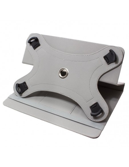 Funda polipiel soporte giratorio universal tablets 9,7 - 10 pulgadas negra (Panorámica)