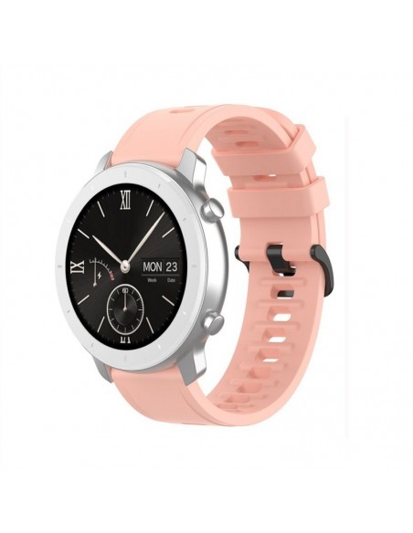 Correa universal 22mm Xiaomi Amazfit GTR / Stratos / Pace / Huawei / Samsung rosa