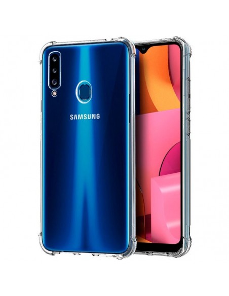 Carcasa TPU Samsung A207 Galaxy A20s antigolpes transparente