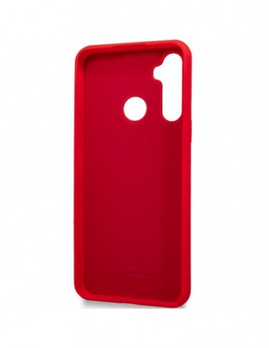 Carcasa TPU cama tela Realme C3 roja