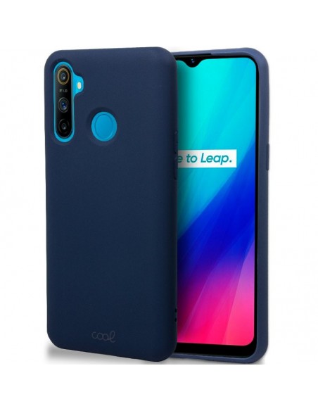 Carcasa TPU cama tela Realme C3 azul