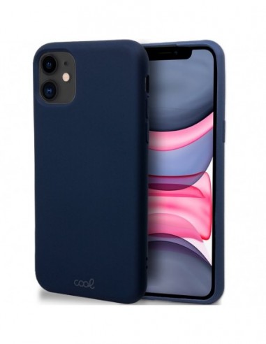Carcasa TPU cama tela iPhone 11 azul...