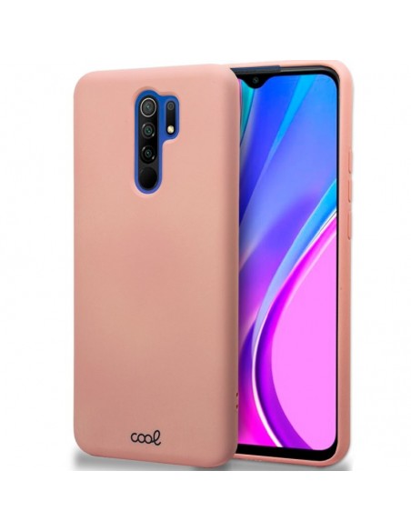 Carcasa TPU cama tela Xiaomi Redmi 9 rosa
