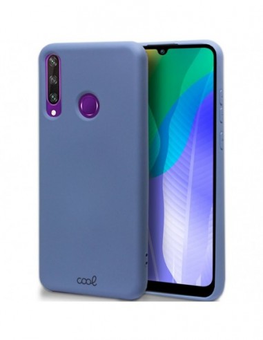 Carcasa TPU cama tela Huawei Y6p azul