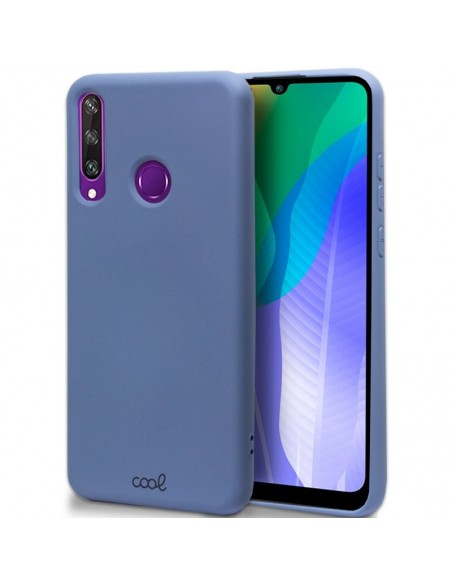 Carcasa TPU cama tela Huawei Y6p azul