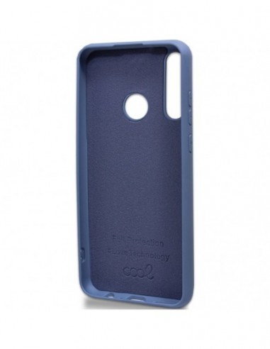 Carcasa TPU cama tela Huawei Y6p azul