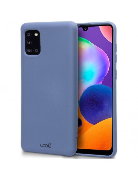 Carcasa TPU cama tela Samsung A315 Galaxy A31 azul