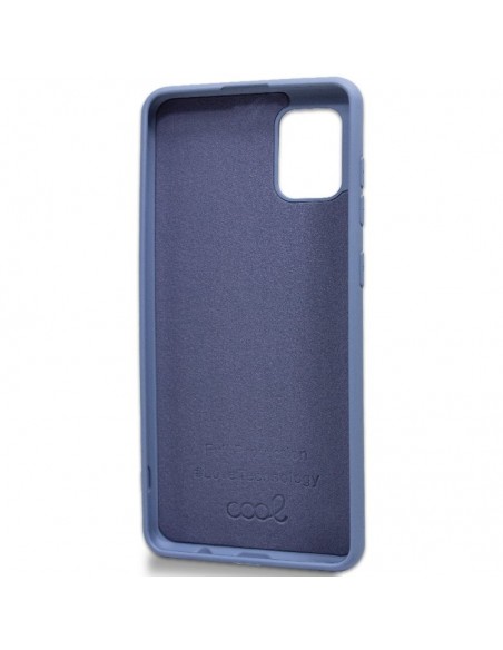 Carcasa TPU cama tela Samsung A315 Galaxy A31 azul