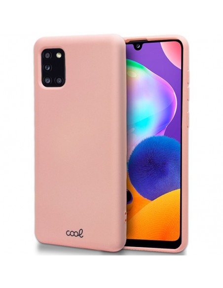 Carcasa TPU cama tela Samsung A315 Galaxy A31 rosa