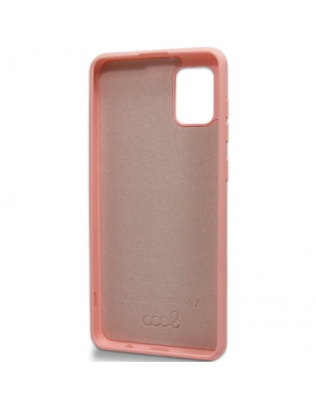 Carcasa TPU cama tela Samsung A315 Galaxy A31 rosa