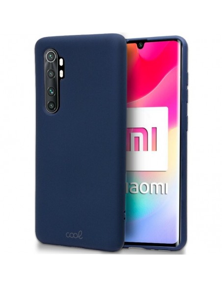 Carcasa TPU cama tela Xiaomi Mi Note 10 Lite azul marino