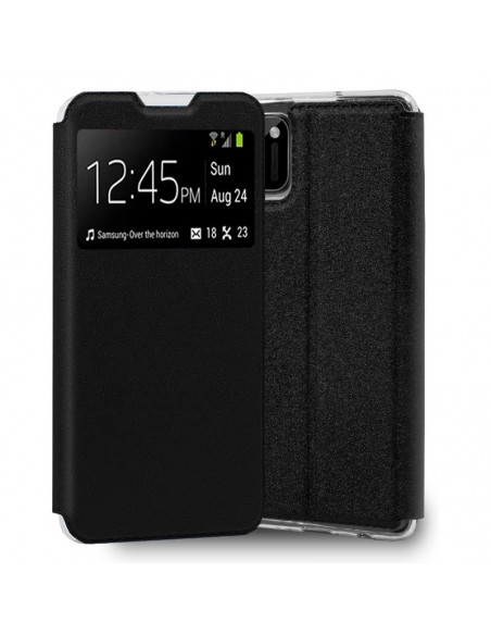 Funda libro soporte TPU Realme C11 negra