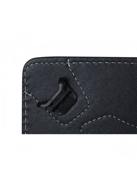 Funda soporte universal tablets 10'' pulgadas 3GO + teclado microUSB negra