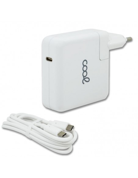 Cargador de red universal COOL para Apple MacBook 12 / Air 13 / Pro 13 / iPad 12.9 (61w USB-C)