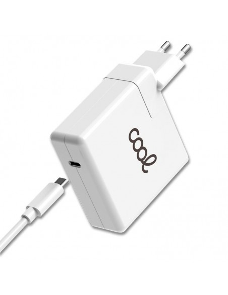 Cargador de red universal COOL para Apple MacBook 12 / Air 13 / Pro 13 / iPad 12.9 (61w USB-C)