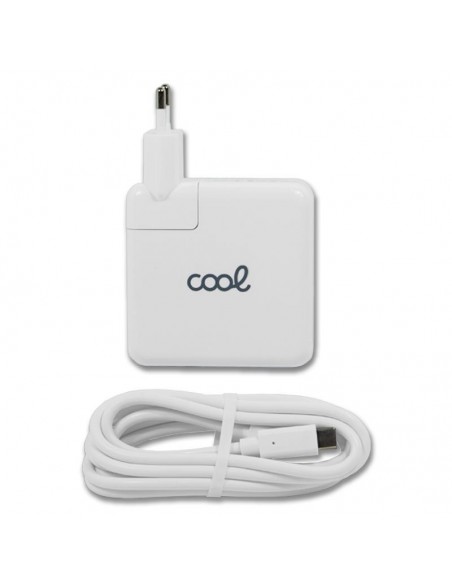 Cargador de red universal COOL para Apple MacBook 12 / Air 13 / Pro 13 / iPad 12.9 (61w USB-C)