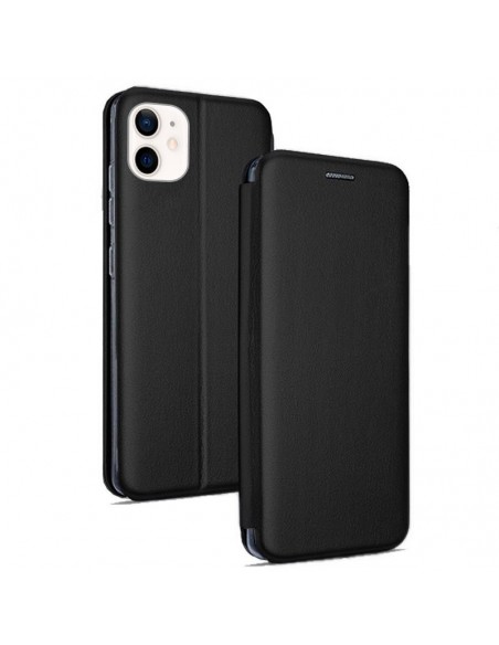 Funda libro soporte iPhone 12 mini Elegance negra