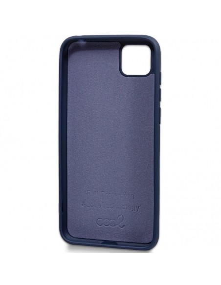 Carcasa TPU cama tela Huawei Y5p azul marino