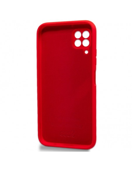 Carcasa TPU cama tela Huawei P40 Lite roja