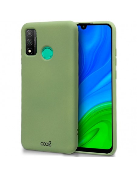 Carcasa TPU cama tela Huawei P Smart 2020 verde pistacho