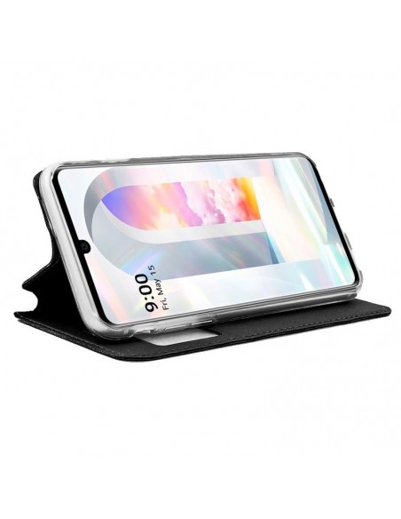 Funda libro soporte TPU LG Velvet 5G (G900) negra