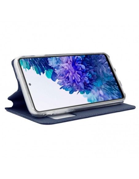 Funda libro soporte TPU Samsung G780 Galaxy S20 FE azul