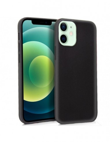 Funda gel TPU iPhone 12 / 12 Pro negra