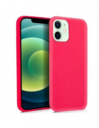 Funda gel TPU iPhone 12 / 12 Pro rosa...
