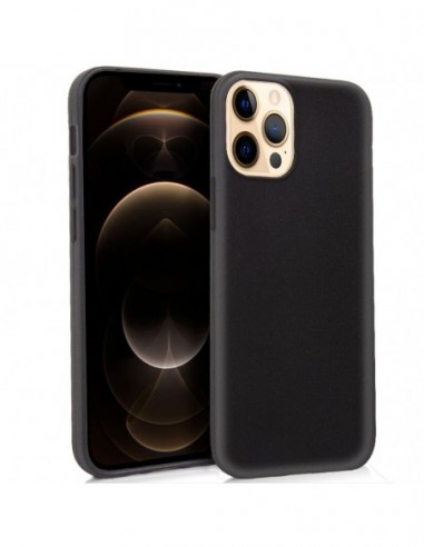 Funda gel TPU iPhone 12 Pro Max negra