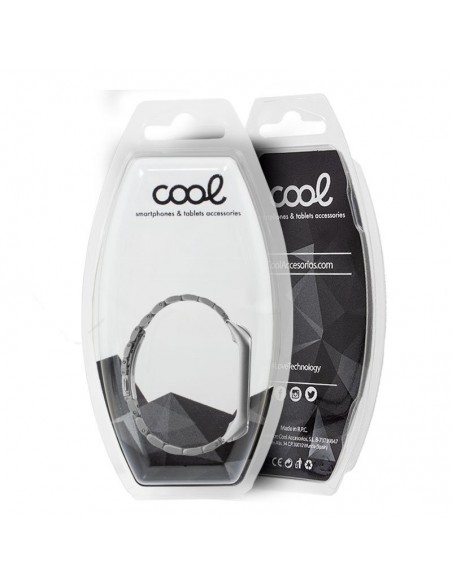 Correa metálica Xiaomi Mi Band 5 / Mi Band 6 / Amazfit Band 5 plata