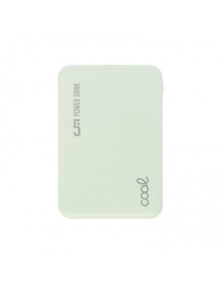 Batería externa microUSB Power Bank 5000 mAh COOL polipiel verde