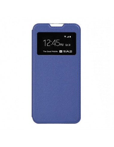 Funda libro soporte TPU iPhone X / XS azul marino