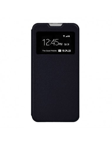 Funda libro soporte TPU iPhone X / XS negra