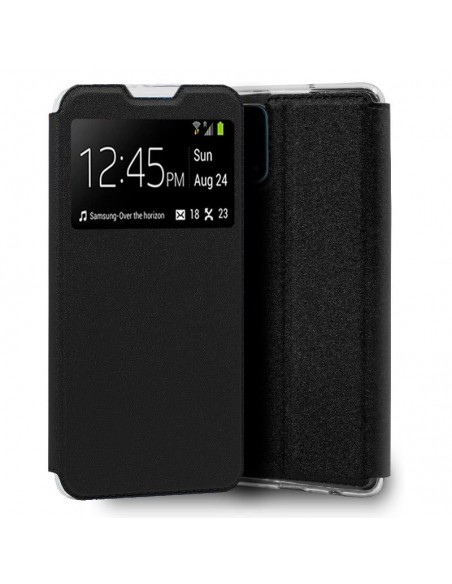 Funda libro soporte TPU Realme 7 Pro negra