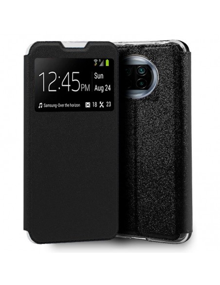 Funda libro soporte TPU Xiaomi Mi 10T Lite negra