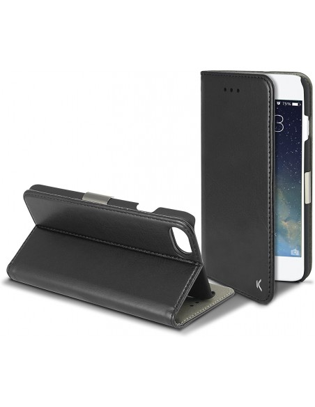 Funda libro soporte reforzado iPhone 7 / 8 / SE (2020) negra