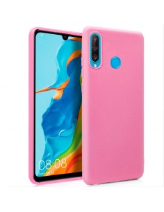 Funda gel TPU Huawei P30 Lite rosa 2