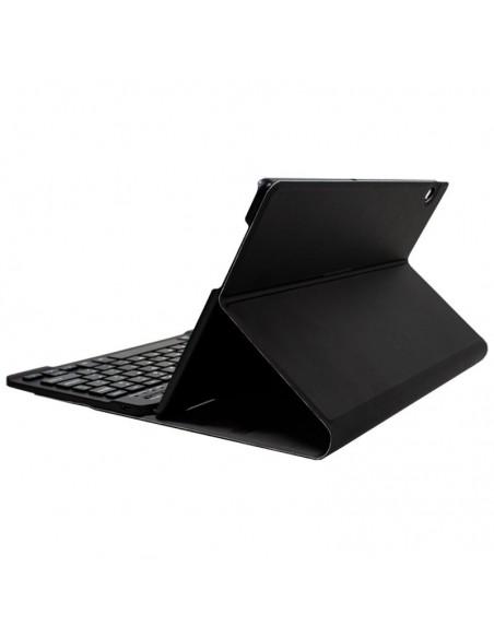 Funda teclado Bluetooth Samsung Galaxy Tab A7 (T500-T505) polipiel negra
