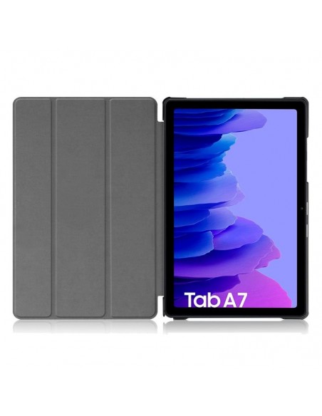 Funda soporte Samsung Galaxy Tab A7 10,4 pulgadas (T500-T505) polipiel azul