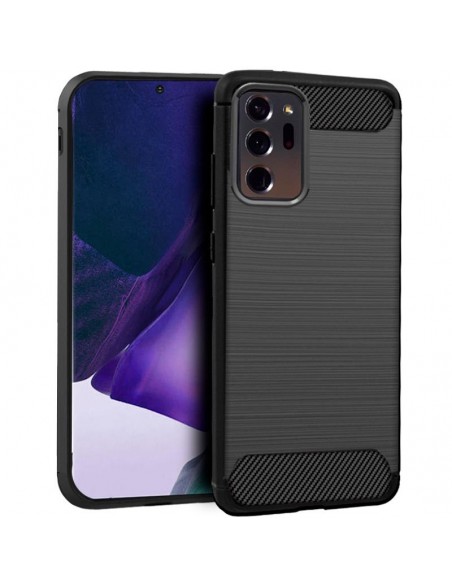 Carcasa TPU Samsung N985 Galaxy Note 20 Ultra carbón negra
