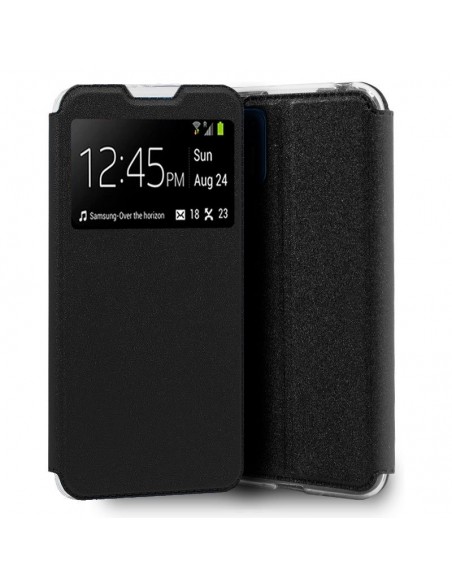 Funda libro soporte TPU Motorola Moto G9 Plus negra