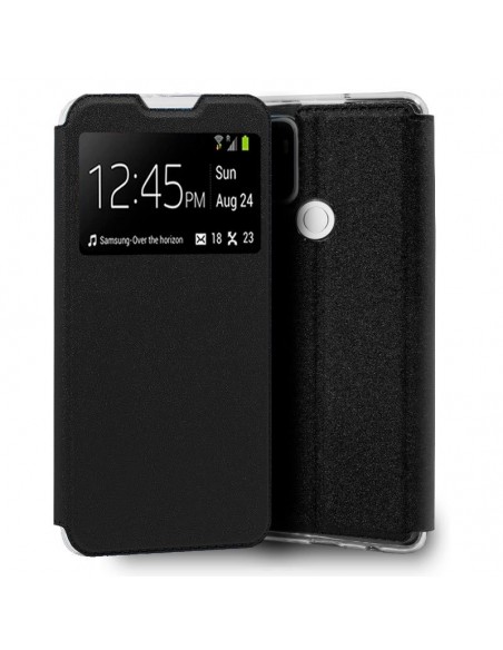 Funda libro soporte TPU Oppo A53 / A53s negra