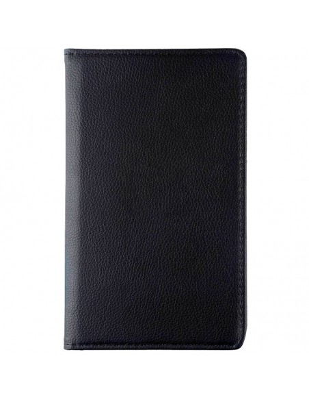 Funda soporte giratorio Samsung Galaxy Tab S7 Plus / S8 Plus 12,4 pulgadas T970 polipiel negra
